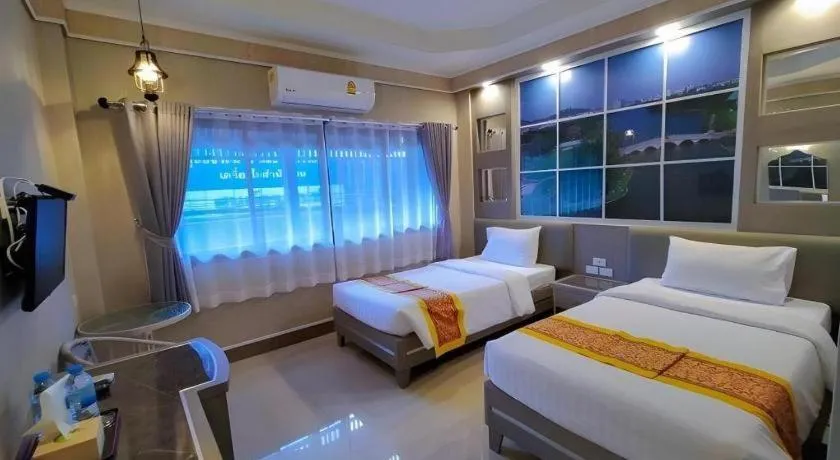 Bed in Grand Vissanu Hotel