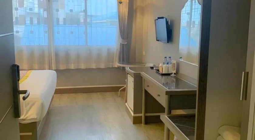 Bed in Grand Vissanu Hotel