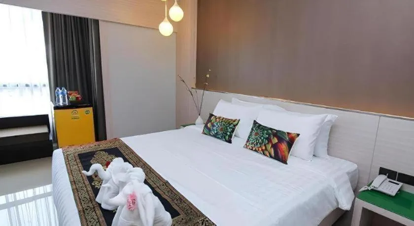 Bed in UDTel Boutique Hotel Udonthani