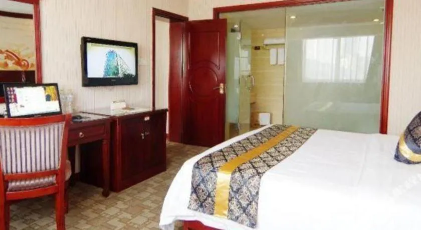 Bed in Vienna Hotel Nanning Train Station