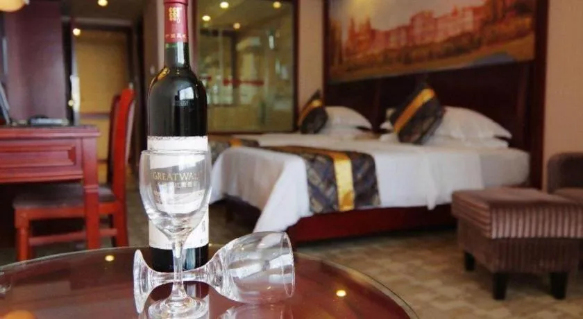 Bed in Vienna Hotel Nanning Train Station