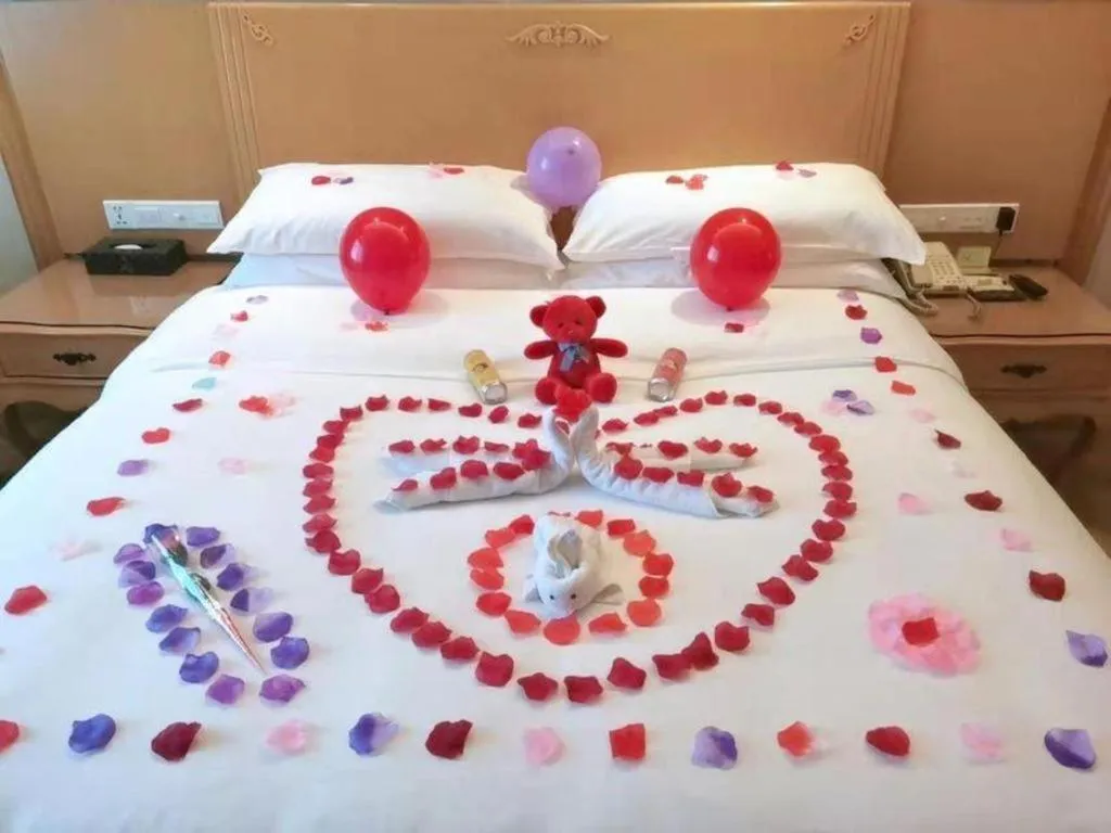 Bed in Vienna International Hotel Shenzhen North Station Branch