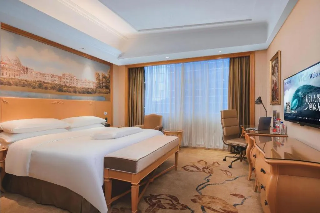Bed in Vienna International Hotel Shenzhen North Station Branch