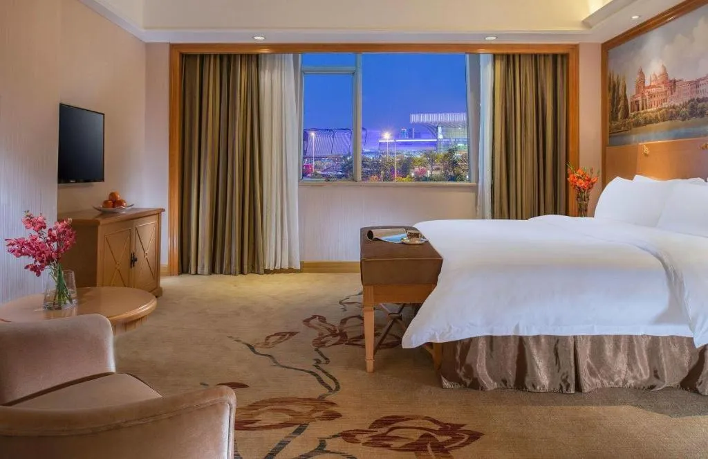 Bed in Vienna International Hotel Shenzhen North Station Branch