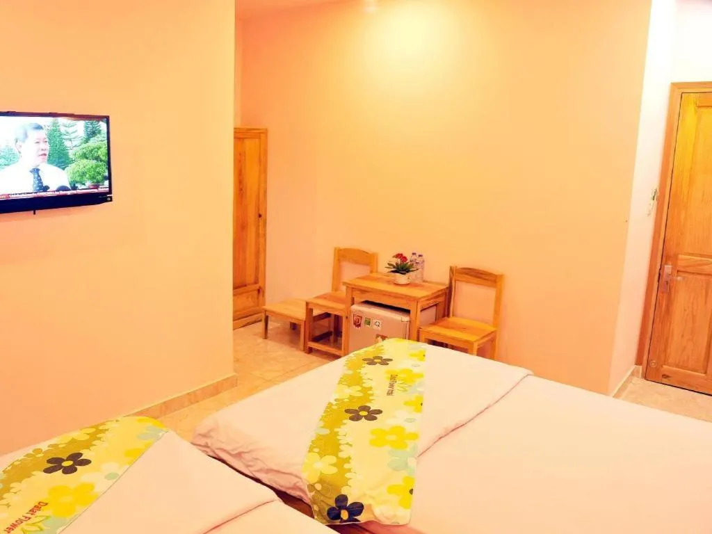 Bed in Dalat Flower Hotel & Spa