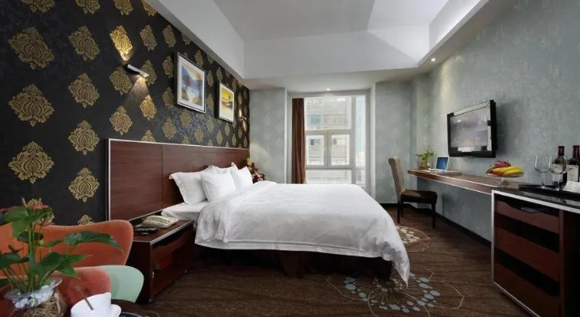 Bed in Shenzhen Hanyong Hotel Fuyong Branch