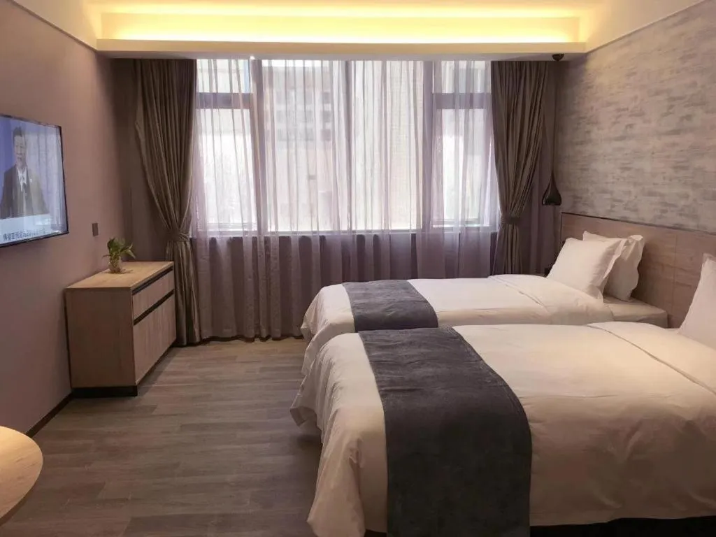Bed in Shenzhen Hanyong Hotel Fuyong Branch