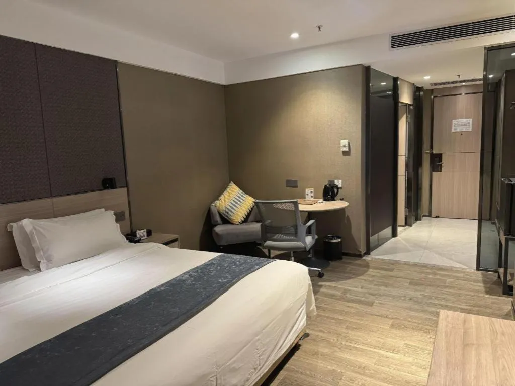 Bed in Shenzhen Hanyong Hotel Fuyong Branch