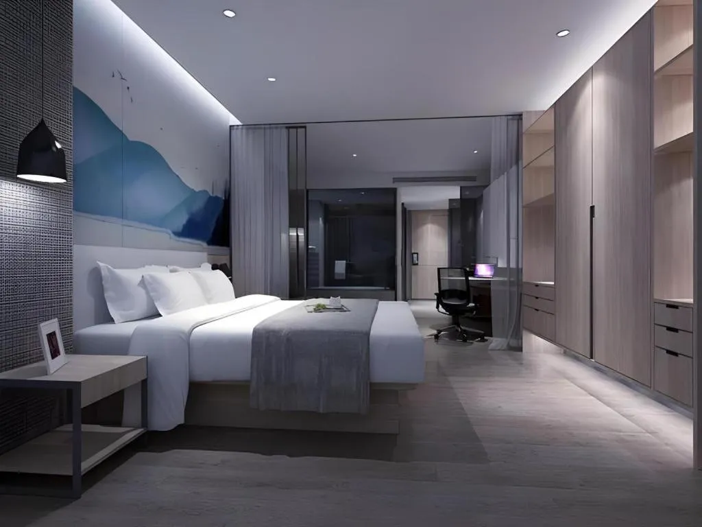 Bed in Shenzhen Hanyong Hotel Fuyong Branch