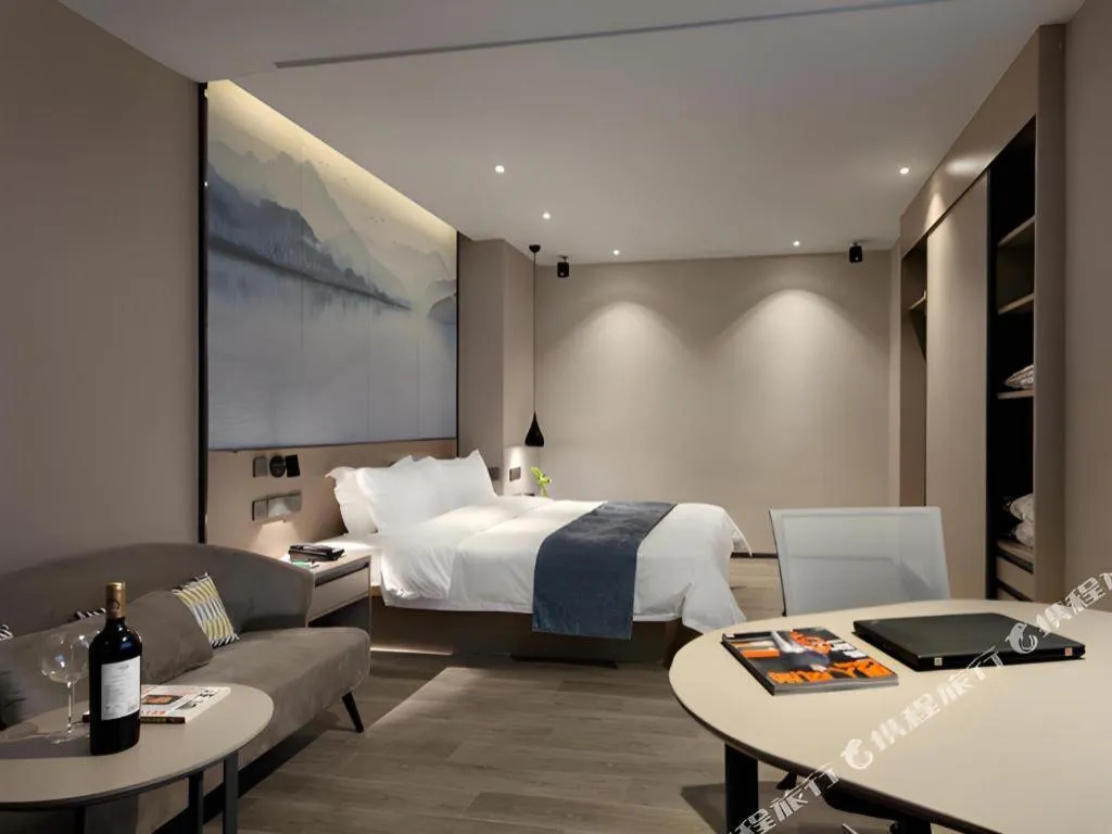 Bed in Shenzhen Hanyong Hotel Fuyong Branch