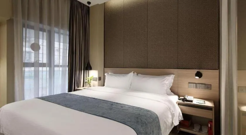 Bed in Shenzhen Hanyong Hotel Fuyong Branch