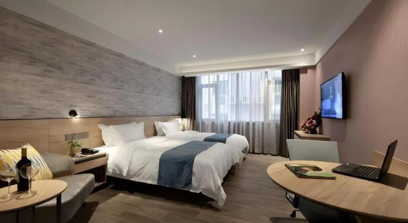 Bed in Shenzhen Hanyong Hotel Fuyong Branch