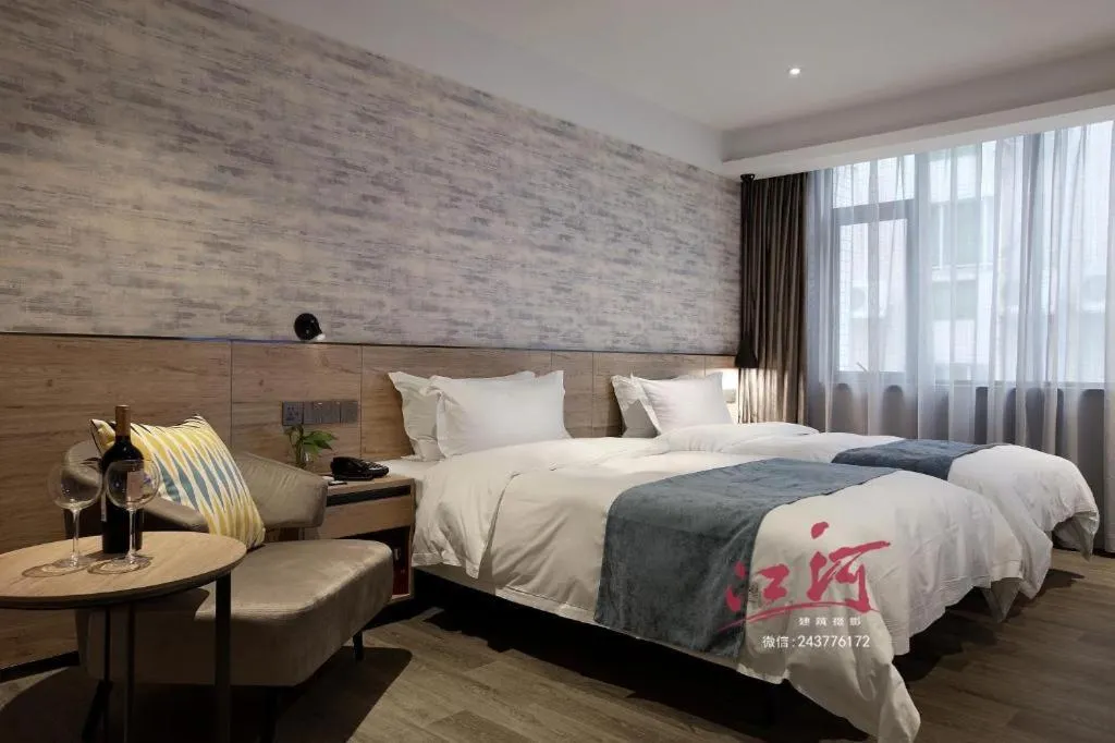 Bed in Shenzhen Hanyong Hotel Fuyong Branch