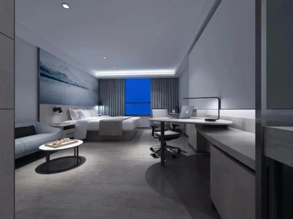 Bed in Shenzhen Hanyong Hotel Fuyong Branch