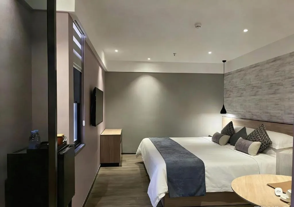 Bed in Shenzhen Hanyong Hotel Fuyong Branch