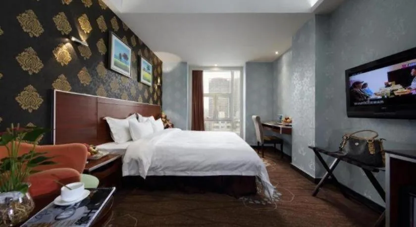 Bed in Shenzhen Hanyong Hotel Fuyong Branch