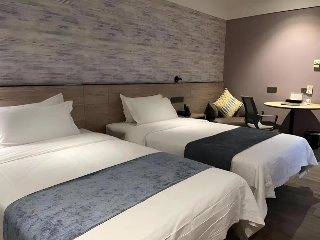 Bed in Shenzhen Hanyong Hotel Fuyong Branch