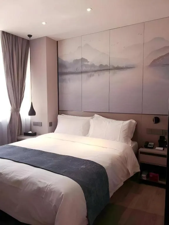 Bed in Shenzhen Hanyong Hotel Fuyong Branch