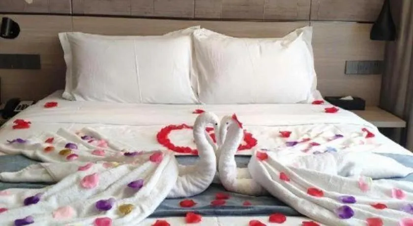 Bed in Shenzhen Hanyong Hotel Fuyong Branch
