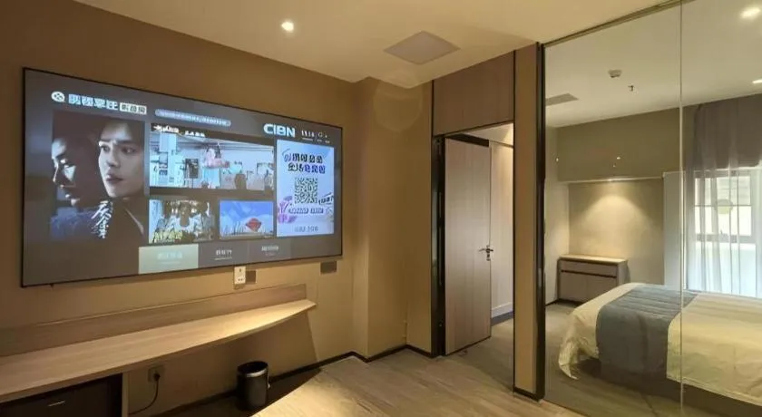 Bed in Shenzhen Hanyong Hotel Fuyong Branch