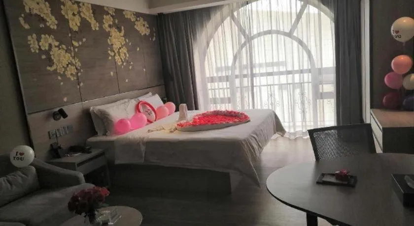Bed in Shenzhen Hanyong Hotel Fuyong Branch