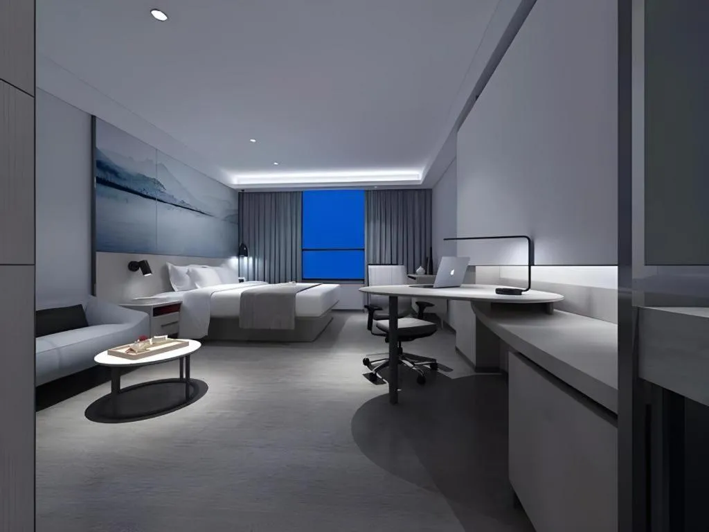 Bed in Shenzhen Hanyong Hotel Fuyong Branch