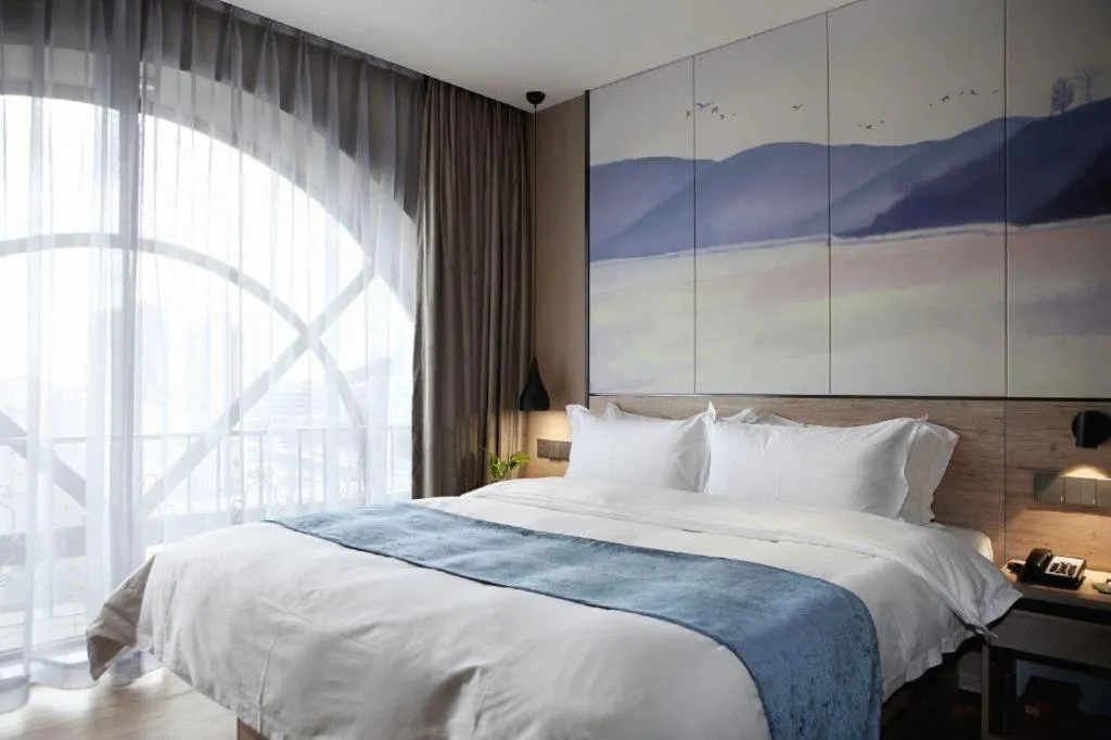 Bed in Shenzhen Hanyong Hotel Fuyong Branch
