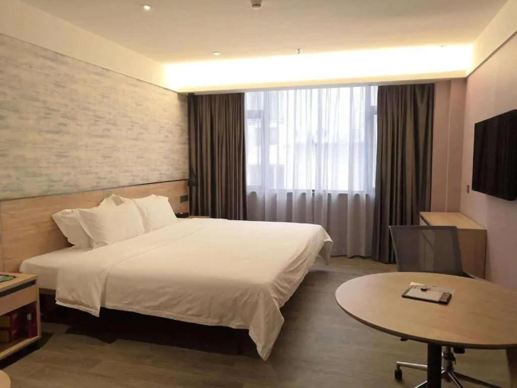 Bed in Shenzhen Hanyong Hotel Fuyong Branch