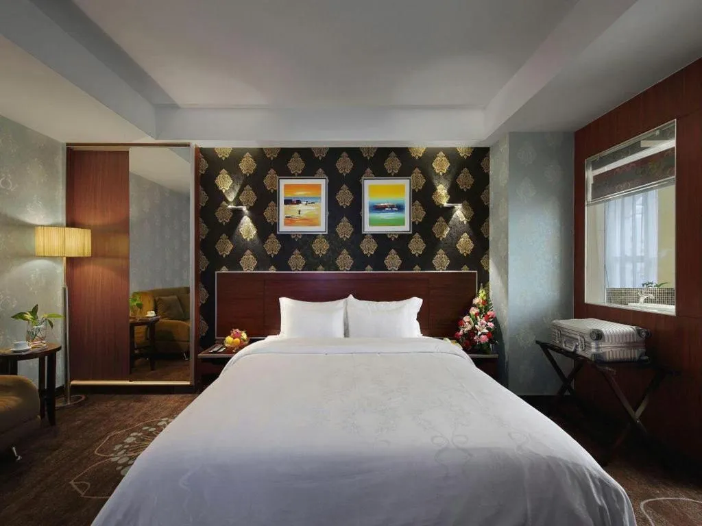 Bed in Shenzhen Hanyong Hotel Fuyong Branch