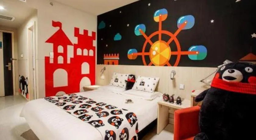 Bed in Jinjiang Inn Baotou Donghe East Railway Station