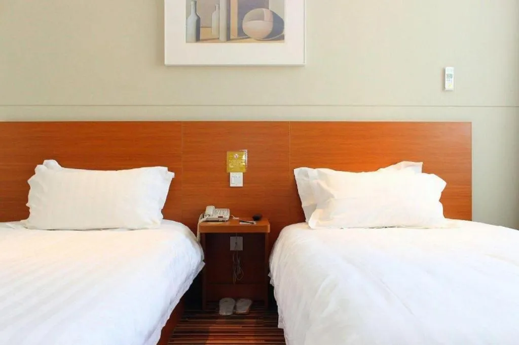 Bed in Jinjiang Inn Style Shenyang The Palace Huaiyuan Gate