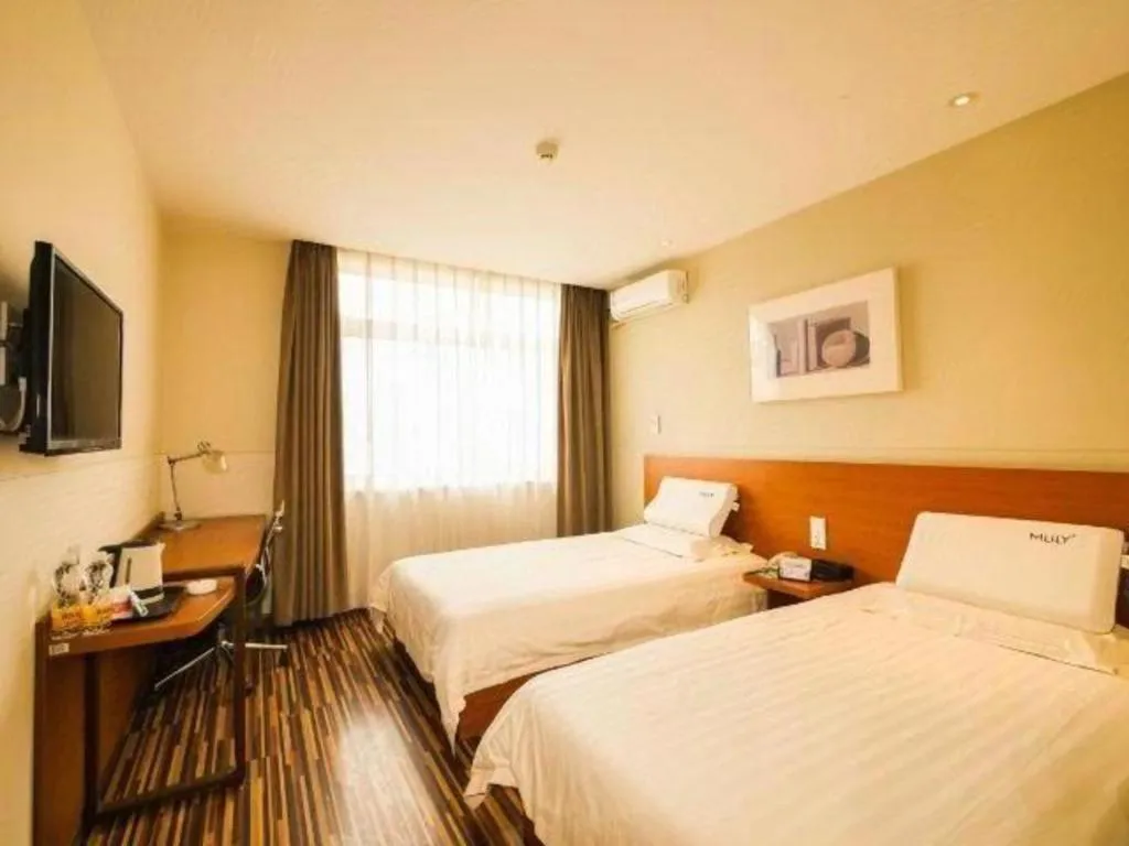 Bed in Jinjiang Inn Style Shenyang The Palace Huaiyuan Gate