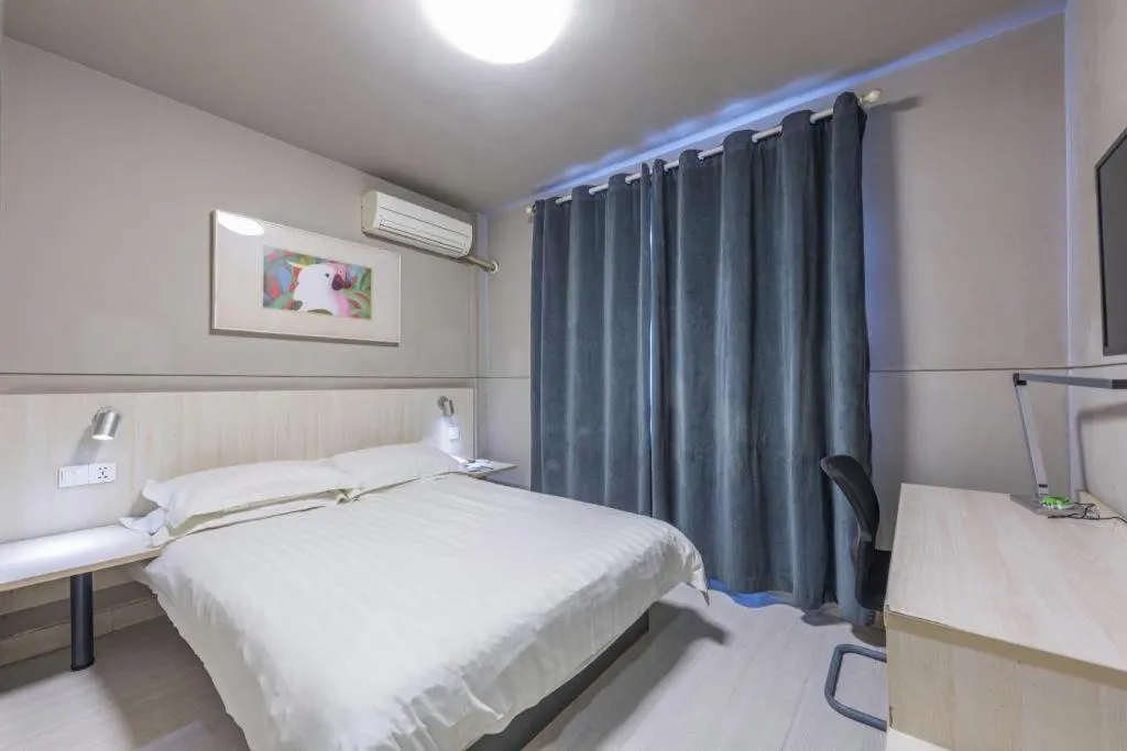 Bed in Jinjiang Inn Cixi Intime City Shanglinfang Pedestrian Street