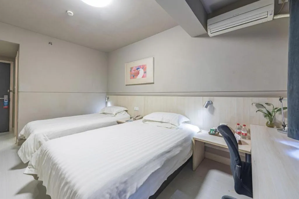 Bed in Jinjiang Inn Cixi Intime City Shanglinfang Pedestrian Street