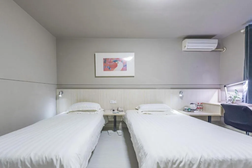 Bed in Jinjiang Inn Cixi Intime City Shanglinfang Pedestrian Street