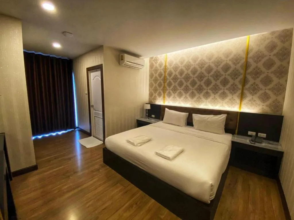 Bed in The Y Boutique Hotel