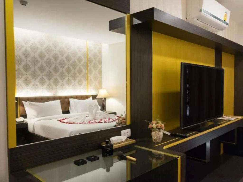 Bed in The Y Boutique Hotel