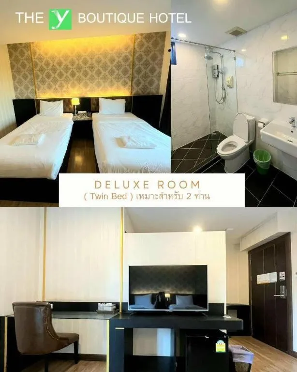 Bed in The Y Boutique Hotel