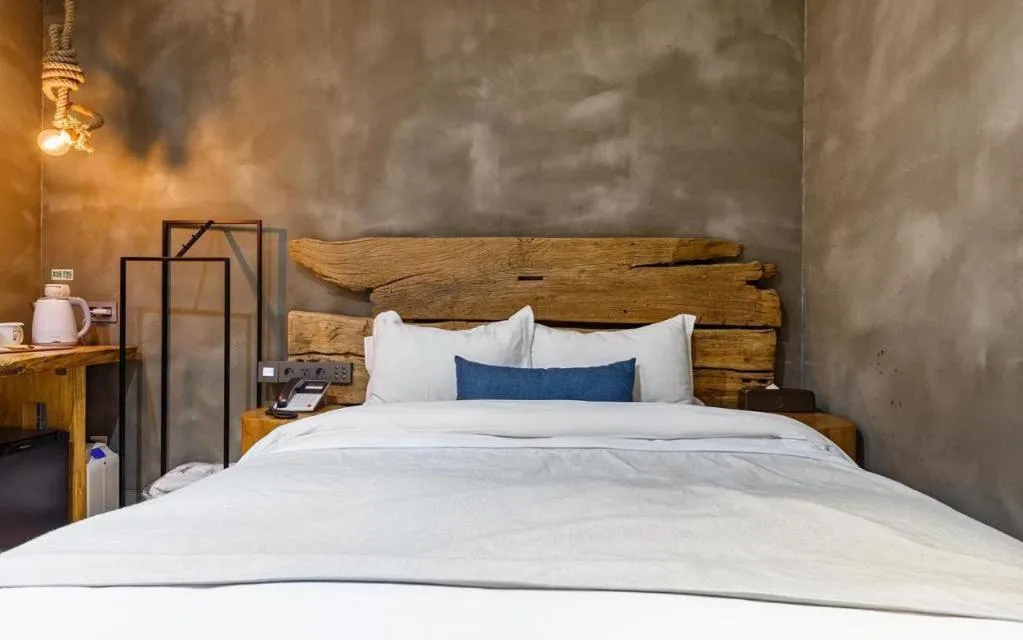 Bed in Daejeon Namoo Hotel