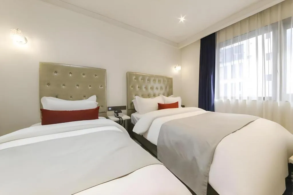 Bed in Daejeon Namoo Hotel