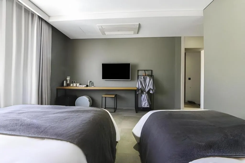 Bed in Daejeon Namoo Hotel