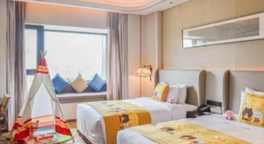 Bed in Wyndham Grand Plaza Royale Huayu Chongqing