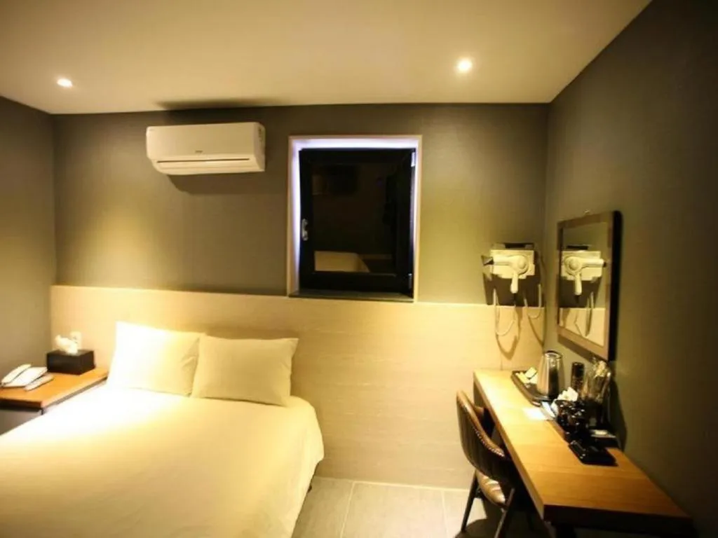 Bed in Hotel TreeShade Dongdaemun