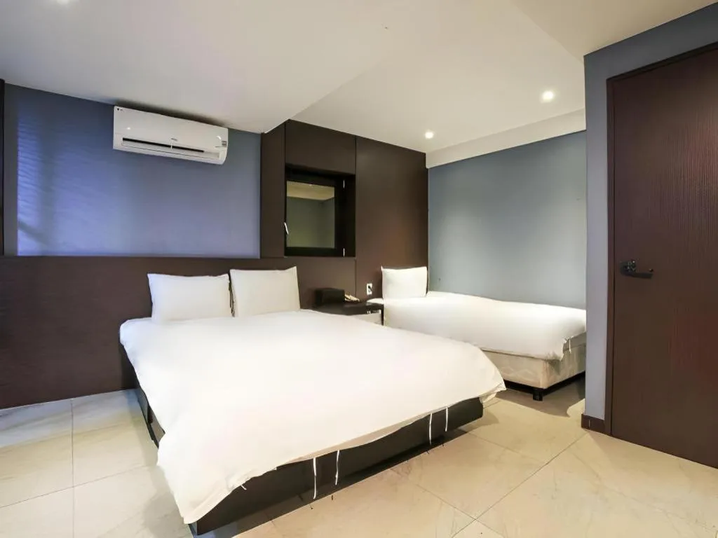 Bed in Hotel TreeShade Dongdaemun