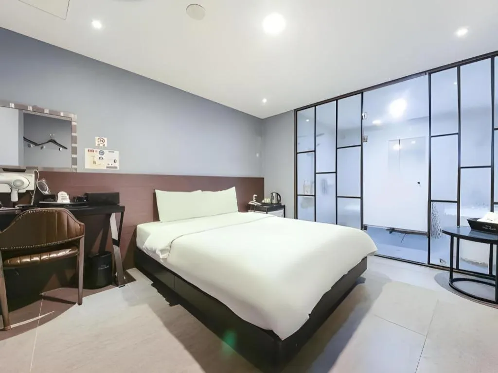 Bed in Hotel TreeShade Dongdaemun