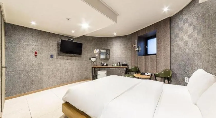 Bed in Hotel TreeShade Dongdaemun