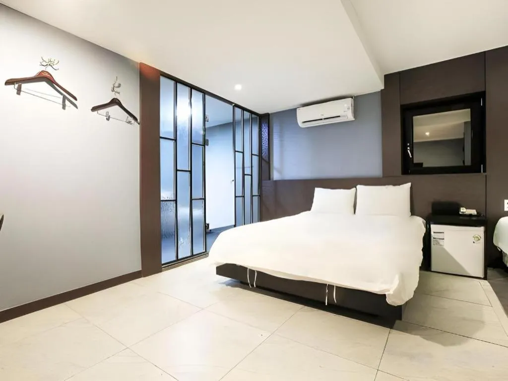 Bed in Hotel TreeShade Dongdaemun