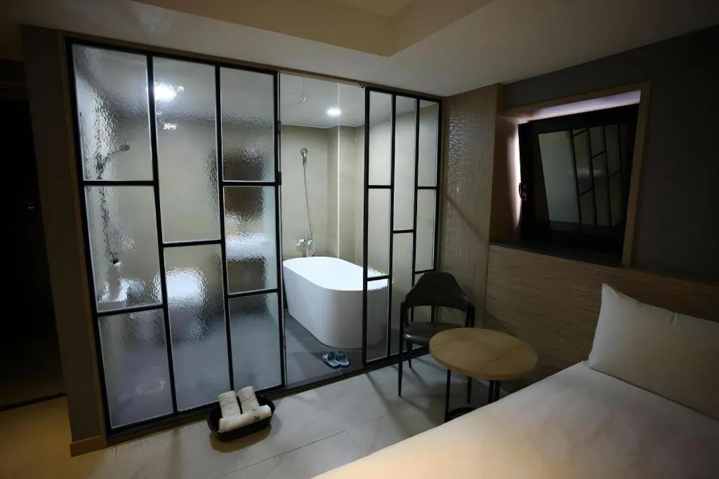 Bed in Hotel TreeShade Dongdaemun