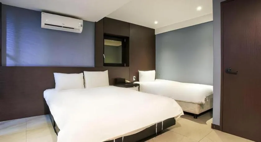 Bed in Hotel TreeShade Dongdaemun