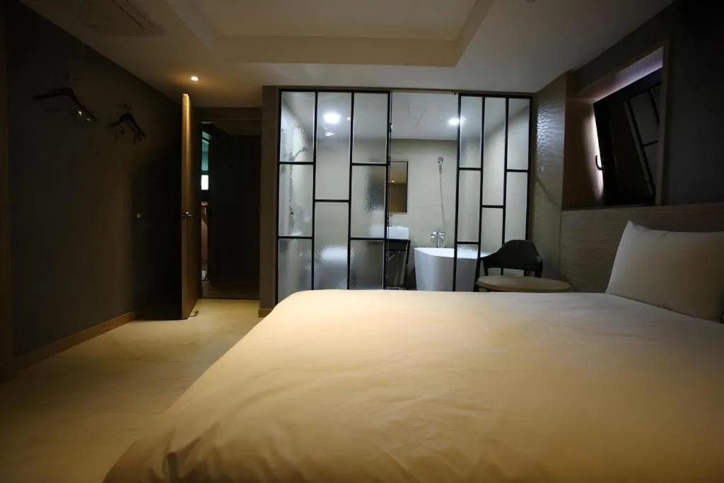 Bed in Hotel TreeShade Dongdaemun